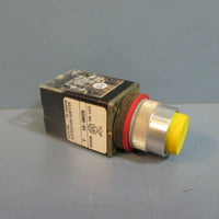 AllenBradley 800MRB9 Ser. A Yellow Push Button
