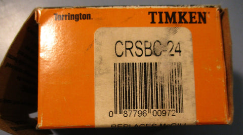 Timken CRSBC24 Cam Follower 1.5IN Roller Dia 1.5IN Stud Length 5/8 Stud Dia