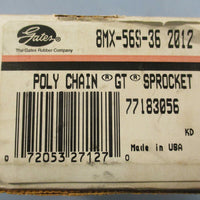 Gates 8MX56S36 2012 Poly Chain GT2 Sprocket 4670RPM Max 56 Teeth