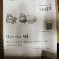 Goulds 02SH10B05T4F2 eSH End Suction Pump 91/2" Imp Dia 5HP ESHC 2X2 1/2X104P