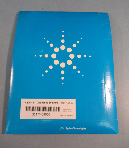 Agilent G2173-64000 LC Diagnostic Software Rev. A.01.02 / Part #5971-5259