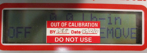 Kaps-All Packaging Systems EB-650A Electronic Torque Tester Out of Calibration