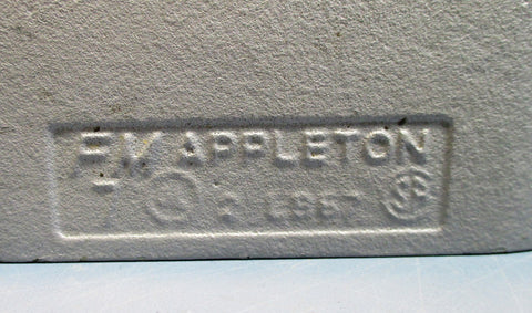 Appleton LB67 Conduit Body 2" Bottom Ported Form 7 NWOB