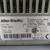 AllenBradley Flex 16 Point Digital Output Module Series A 1794OA16