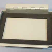 Lot of 2 Hinged Steel Junction Box Enclosure 6 x 4" Gasketed Covers Only NIB