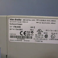 AllenBradley 1794OB16P Flex I/O w/Flex I/O Adapter Module Ser E  1794ASB