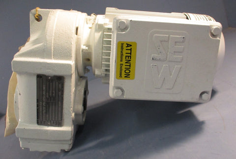 Sew Eurodrive FA37DT80N4-KS Gearmotor DFT80N4-KS 14.33:1 1700/119RPM 1HP