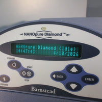 Barnstead Nanopure Diamond UV D11911 Ultrapure Water Purification System 1 Phase