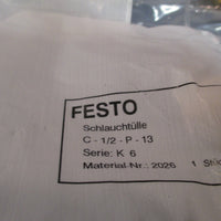 FESTO BARBED HOSE FILTER (LOT OF 5) C1/2P13