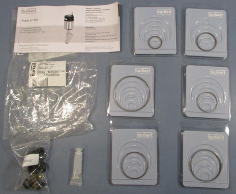 Burkert 216433 Parts Kit 641115, 641114, 641113, 64112, 641110, 665447 Type 2100