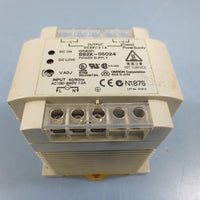 Omron S82K05024 Power Supply 100 to 240V Vac 24V Vdc 2.1 Amp