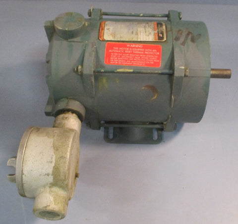 Reliance P56G2302U-XB Dutymaster AC Motor Thermally Protected 1/2HP 5/8" Shaft