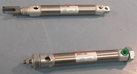 SMC NCME075-0300C Round Body Cylinder 3" Stroke 8-250PSI Lot of 2