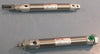 SMC NCME075-0300C Round Body Cylinder 3" Stroke 8-250PSI Lot of 2