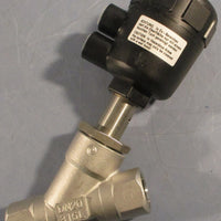 Burkert 2000 Pneumatic Valve 001422 Pilot 2.710bar Pmed 16bar 2Way Solenoid