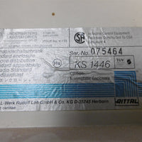 Used RITTAL KS1664 Electronic Enclosure 24”x16”x8” Good Condition