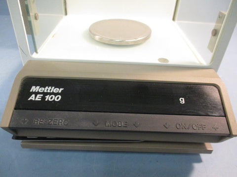 Mettler AE100 Analytical Balance Scale, 115V, 60Hz, 10VA