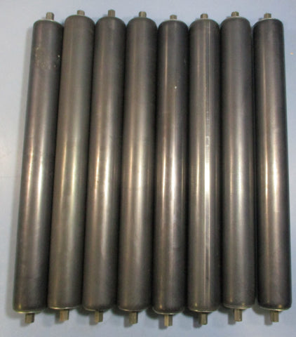 Frantz Mfg Coneyor Roller 1.90" OD 16-3/4" L 7/16" Hex Head (Lot of 8)