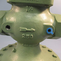 SPENCE VALVE  393400-6 TYPE E 1 1/2" PILOT OPERATED PRESSURE REGULATOR  250 PSIG