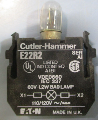 (Lot of 29) Cutler Hammer E22R2 Module 110/120V, 60V 1.2W Lamp