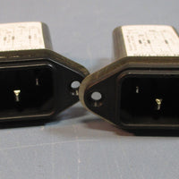 Lot of 4 Schaffner Various FN328xx Power Entry Module PEM Plug EMI Filter NWOB