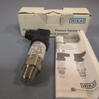 WIKA PRESSURE TRANSMITTER 0 to 25 PSI S10 8341995
