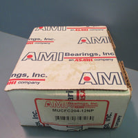 AMI Bearings Asahi Bearing Flange Block Housing MUC20412 FC204 Cast Iron