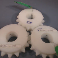 Lot of 3 Ashworth Flange Sprocket 16 Teeth w/Keyway Part# P001037369