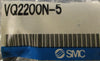 SMC VQ2200N-5 Pneumatic 5 Port Solenoid Valve 0.1-0.7 Mpa Sealed