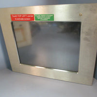 ALLEN BRADLEY INDUSTRIAL FLAT PANEL TOUCHSCREEN MONITOR Series A 6185CBCAAAZ