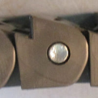 Conveyor Notched Chain 419690 1/2" Pitch Nylon Black Approx 6' Long