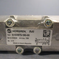 IMI NORGREN SXE057315000 Solenoid Valve, 110Vac, 210 Bar, 4Way, 1/4 NPT