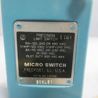 Honeywell Micro Switch Limit Switch, Wobble Stick 120480vac 115550vdc 208LS1