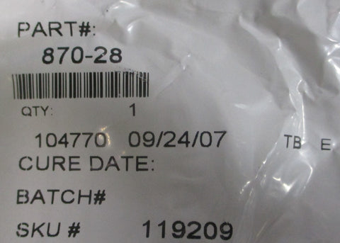 (Lot of 50) Hercules 87028 USeal Ring 15/8"ID 21/4"OD 5/16"W
