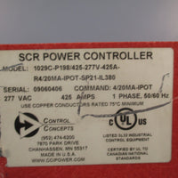 SCR Power Controller 1029CP198/425277V425AR4/20MAIPOTSP21IL380 50 A 1 PH