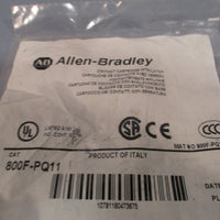 AllenBradley Contact Cartridge w/ Latch Ser. A 800FPQ11