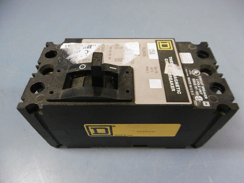 Square D FAL FAL24015 15A Amp 2P Pole 480V Vac Circuit Breaker Grey Label