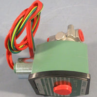 ASCO Red Hat 8262H138 Solenoid Valve 1/4" 10.1W 110/120V 50/60Hz