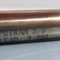 Putnam 5/8" HS Lead 3.383, 4 Flute Professionally CNC Resharpened End Mill