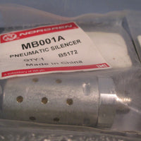 Lot of (4) Norgren Pneumatic Silencer MB001A