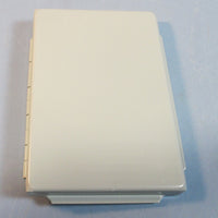 Lot of 2 Hinged Steel Junction Box Enclosure 6 x 4" Gasketed Covers Only NIB