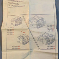 Telemecanique LP2D0901BD Reversing Contactor 023830 24VDC 600VAC 25A 3PH 7.5HP