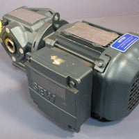 Sew Eurodrive DRS71S4 0.5 HP Motor 1700 RPM w/ SA37/TDRS71S4 Reducer 19.89:1