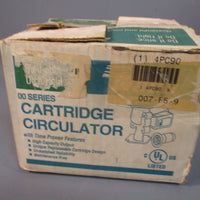Taco Cartridge Circulator Pump 1/25 HP .71 AMP, HZ 60 Model 115V 007F59