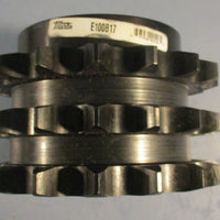 Martin E100B17 Triple Row Stock Bore Sprocket 17 Teeth  4.5in Bore Length 1.25in