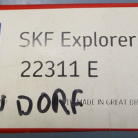 SKF Spherical Roller Bearing 22311 E 55mm Bore, 120mm OD, 43mm Width