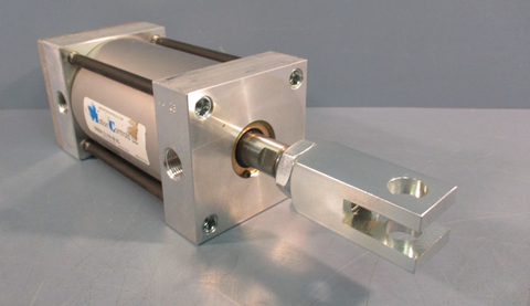 Motion Controls Pneumatic Cylinder D70SENC SL3 RA1 MF MG 3" Bore