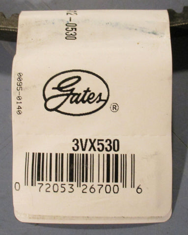Gates 3V530 Super HC Belt Power V Belt 94120530 70 to +250F Temp Lot of 3