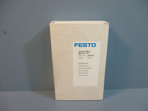 Festo VSVA-B-M52-MH-A1-1C1 Air Solenoid Valve NEW