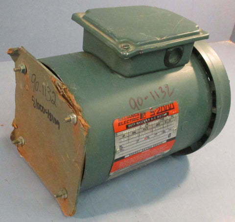 Reliance Electric P56H3883R Electric AC Motor Duty Master S2000 3/4HP 3A 60Hz